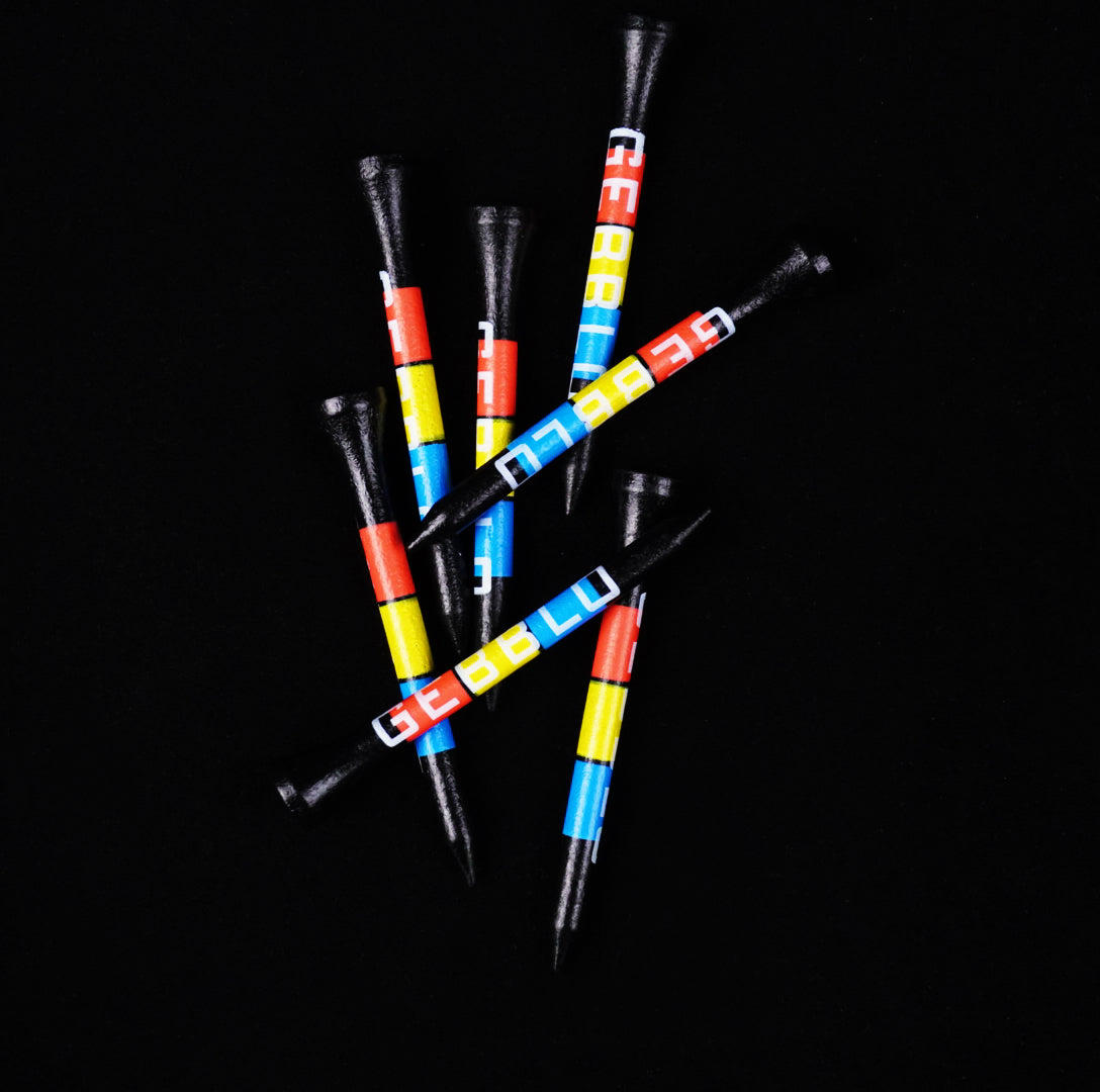 premium natural wood golf tees