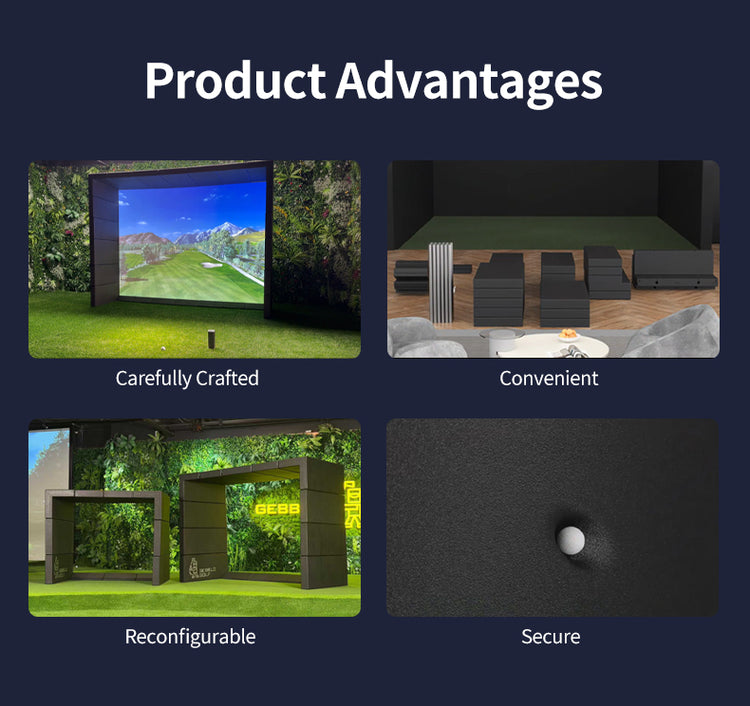 Home Golf Simulator Solutions for Every Space | GEBBLO – Gebblo Golf