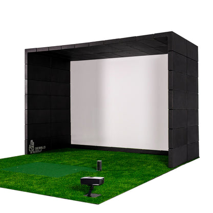 GEBBLO G-Block Golf Simulator Enclosure