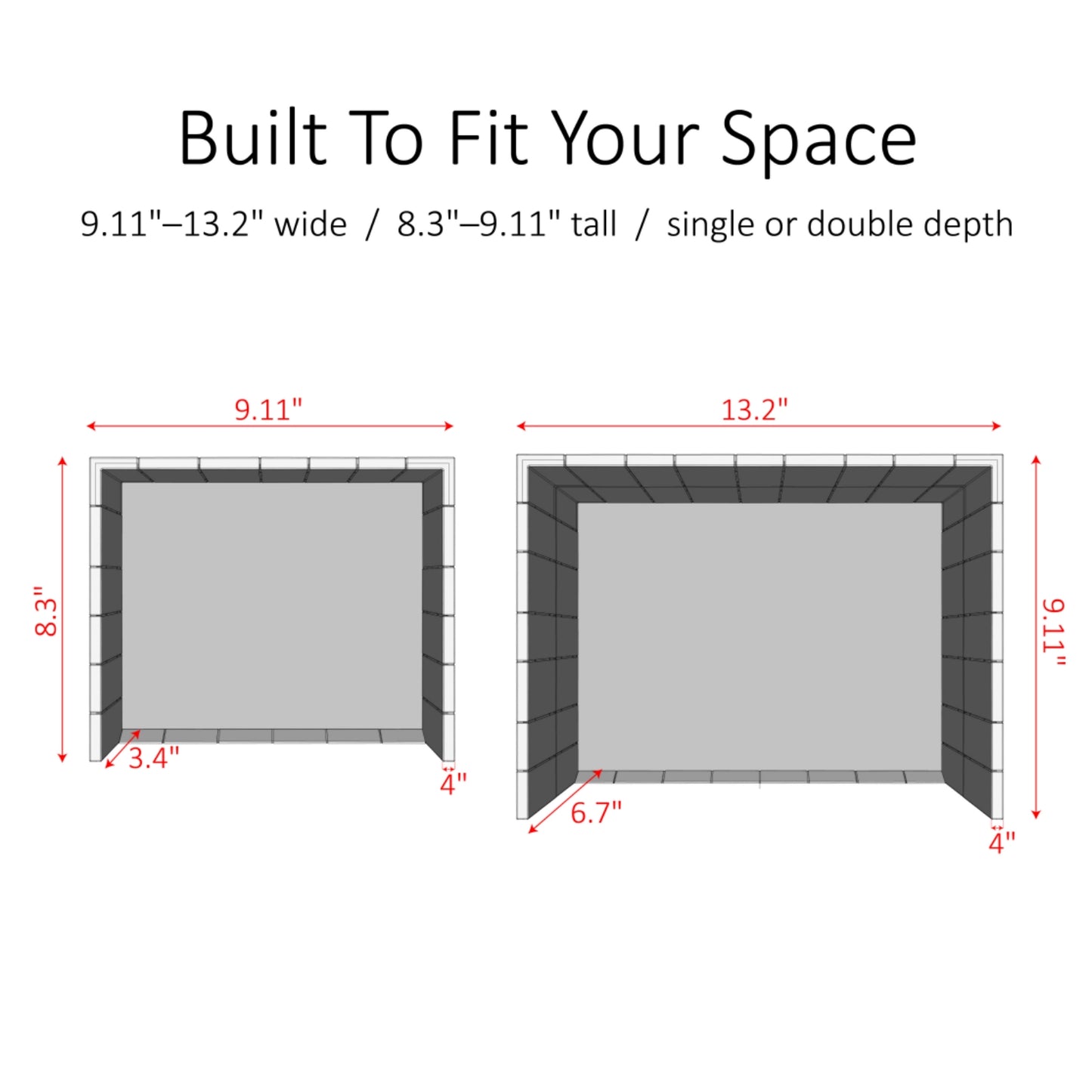 GEBBLO G-Block Golf Simulator Enclosure