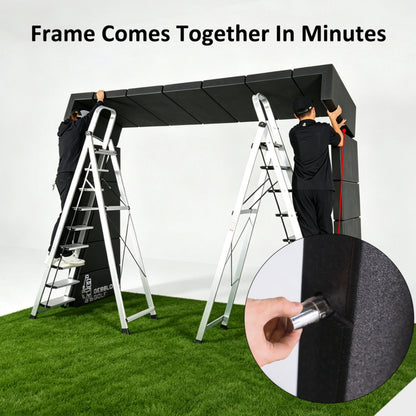 GEBBLO G-Block Golf Simulator Enclosure