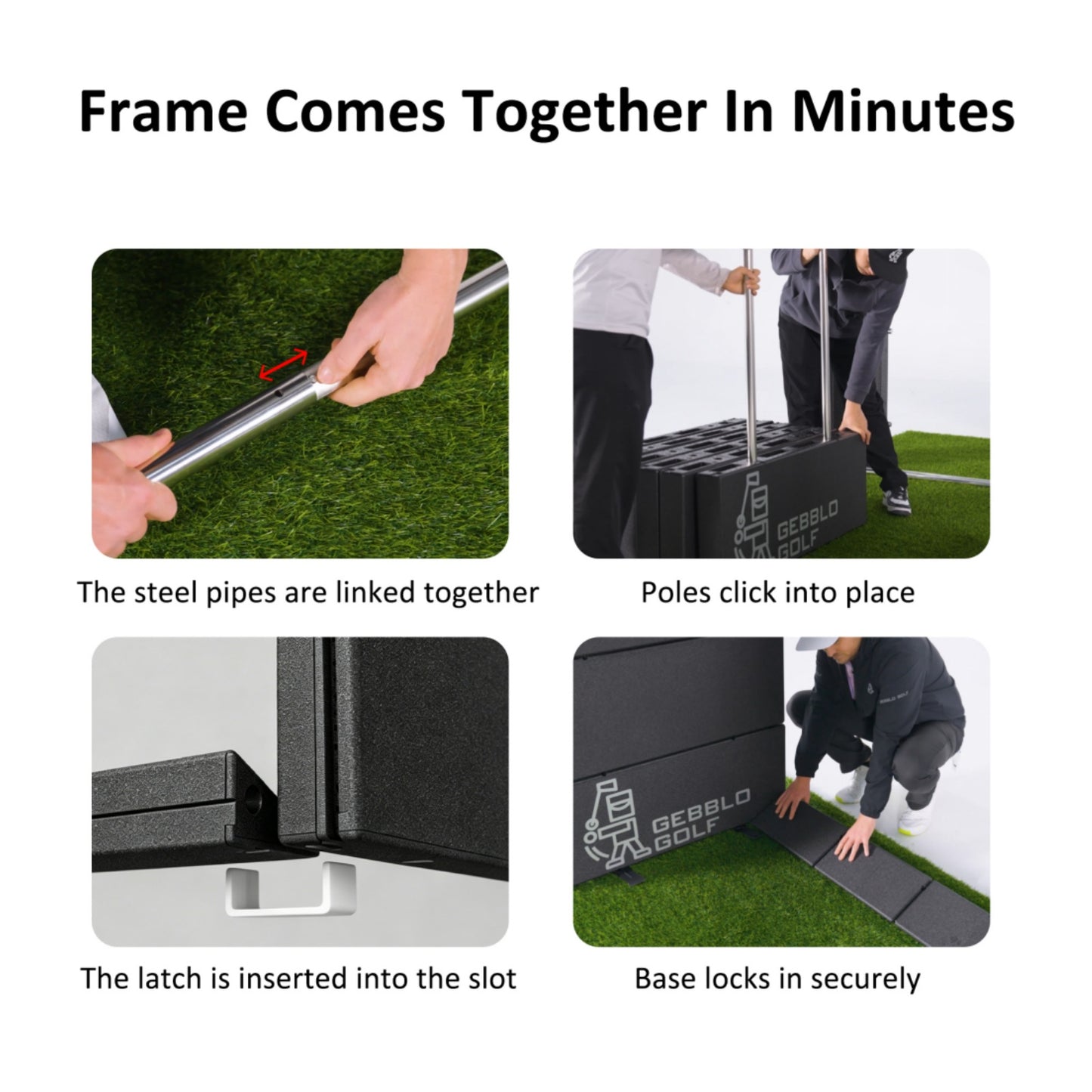GEBBLO G-Block Golf Simulator Enclosure