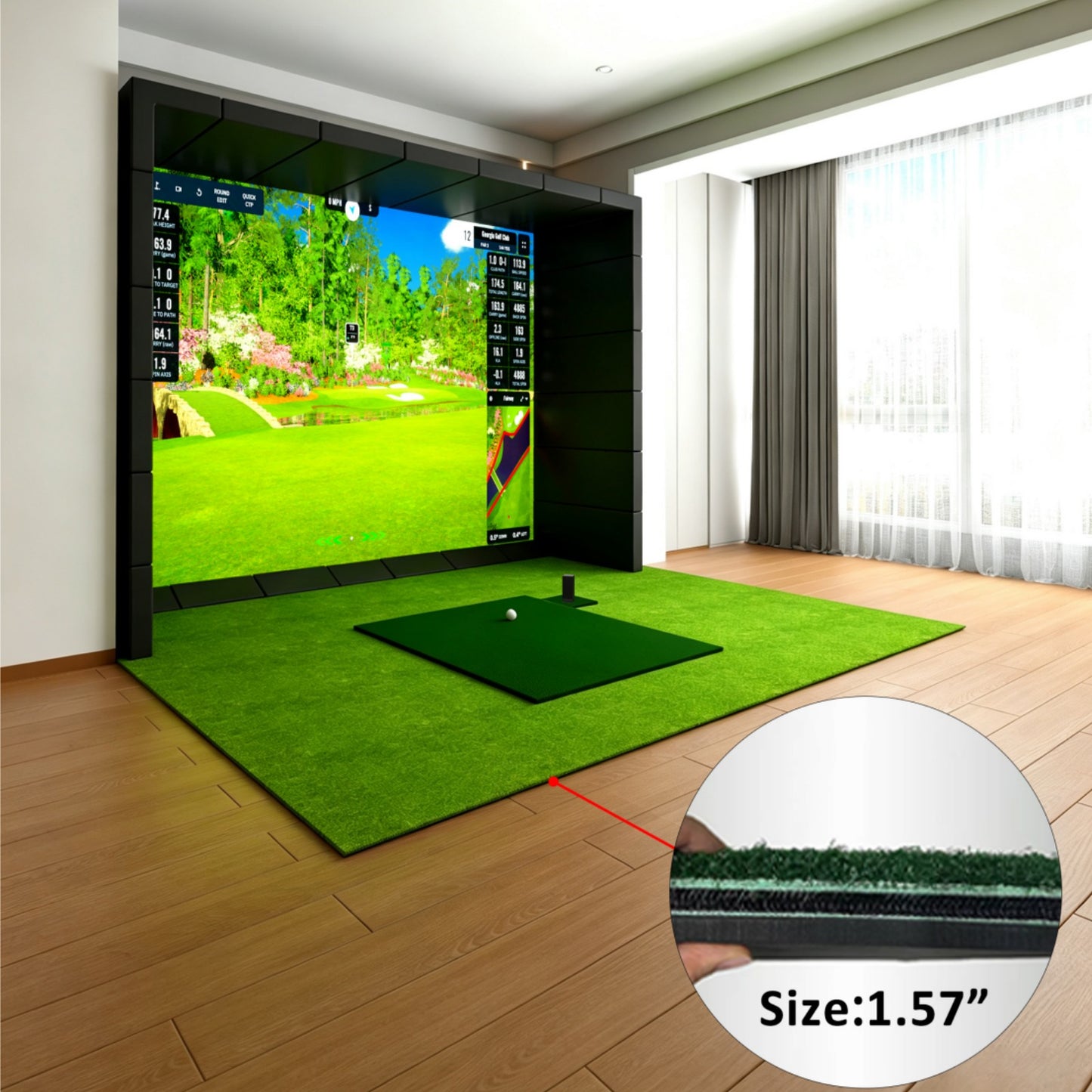 GEBBLO G-Block Golf Simulator Enclosure